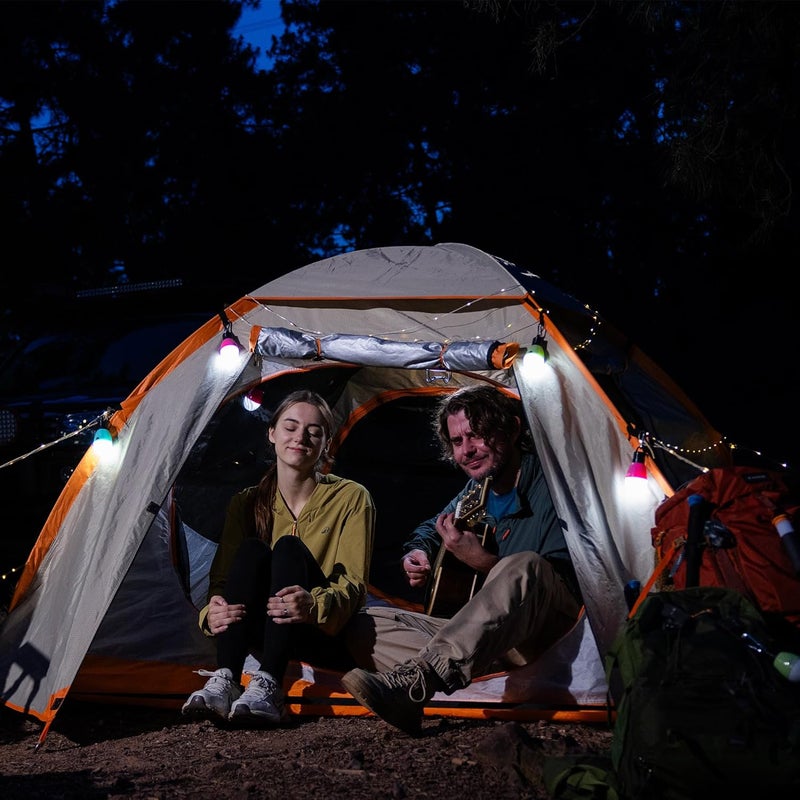 Ever Brite 3-Pack Camping Lights - 3 Lighting Modes, Outdoor Portable LED Bulbs Ideal for Kids’ Adventure Activities, Camping, Emergency and More, 3 x AAA Batteries Included - Image 3